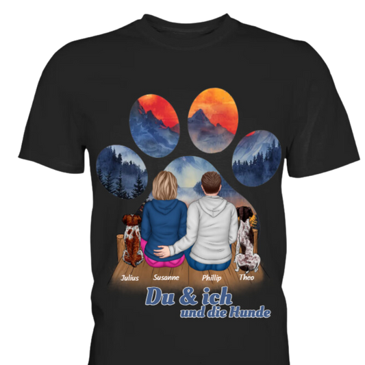 Du & ich und der Hund - Premium Shirt
