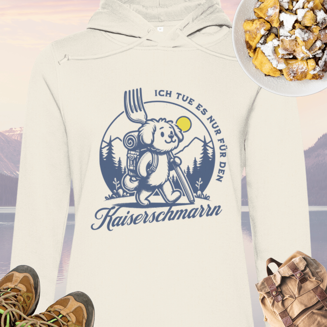 Damen Premium Bio Hoodie Ich tue es nur für den Kaiserschmarrn