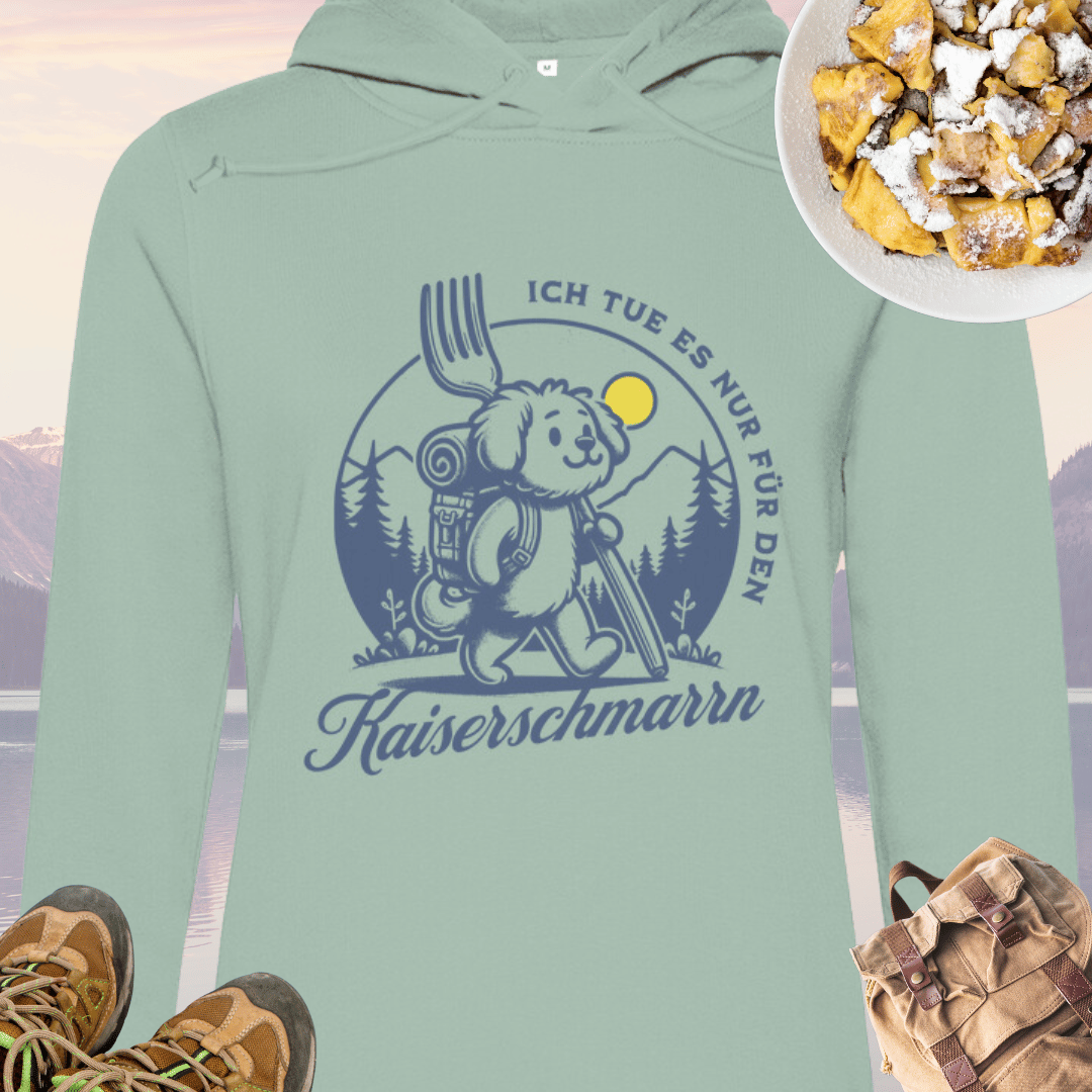 Damen Premium Bio Hoodie Ich tue es nur für den Kaiserschmarrn