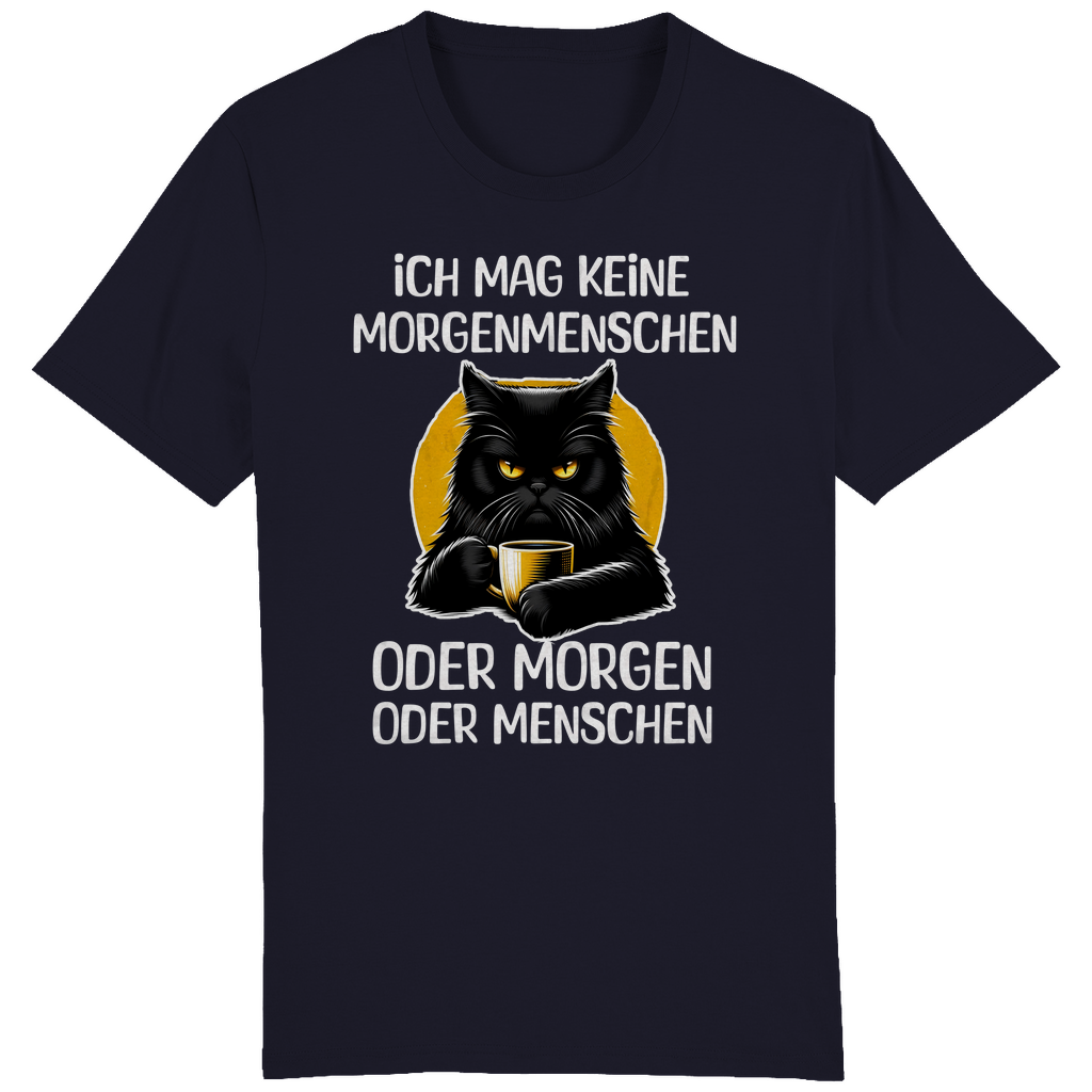 ST/ST Creator T-Shirt Ich mag keine Morgenmenschen oder Morgen oder Menschen