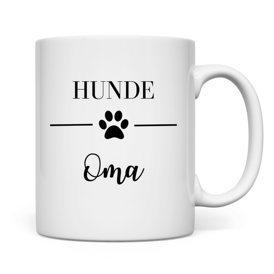 Tasse Hunde.Oma