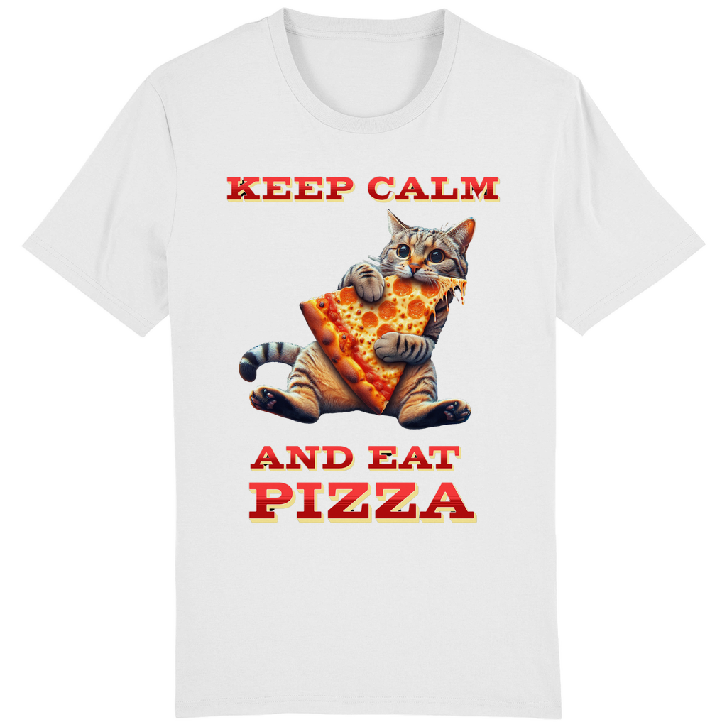 ST/ST Creator T-Shirt Keep calm and eat pizza