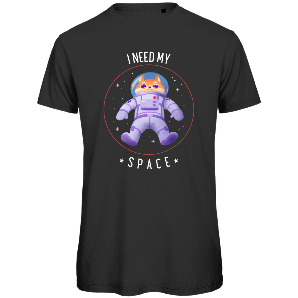 Herren Premium Bio T-Shirt Männer Bio T-Shirt, I need my Space