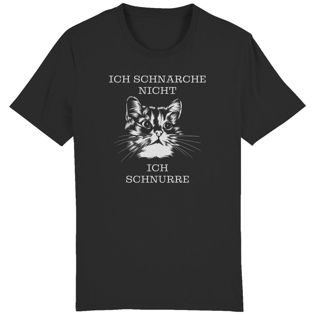 ST/ST Creator T-Shirt Ich  schnarche nicht. Ich schnurre