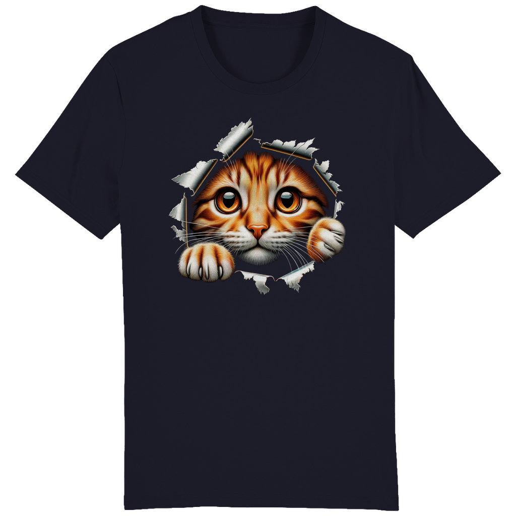 ST/ST Creator T-Shirt Katze Riss