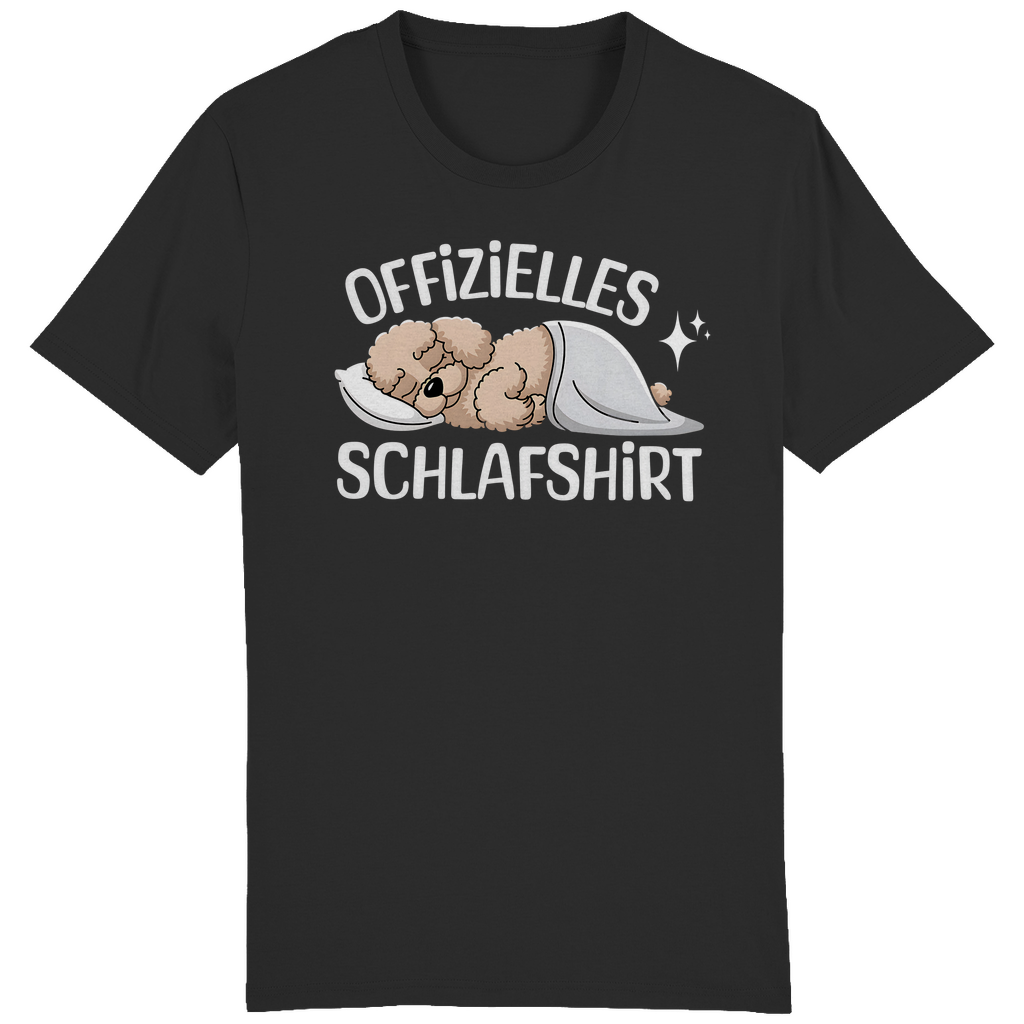 Organic Creator T-Shirt Schlafshirt Pudel fawn