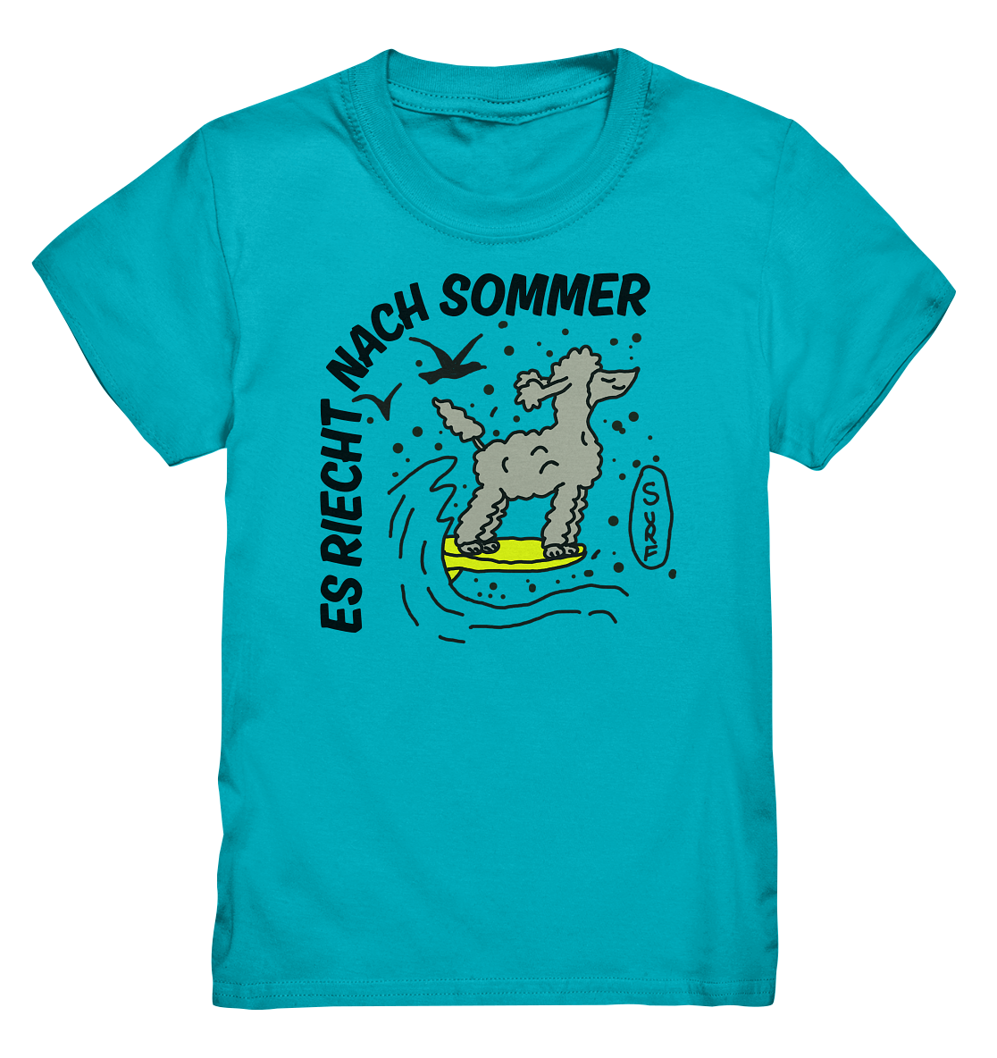 Premium Sommer Shirt für Damen "Es riecht nach Sommer" - Kids Premium Shirt