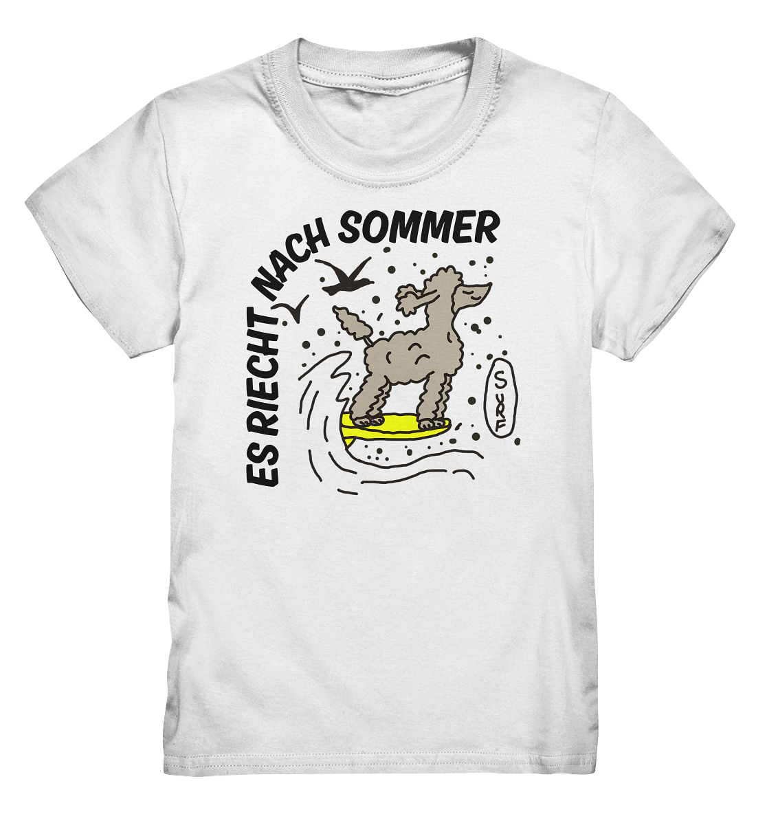 Premium Sommer Shirt für Damen "Es riecht nach Sommer" - Kids Premium Shirt