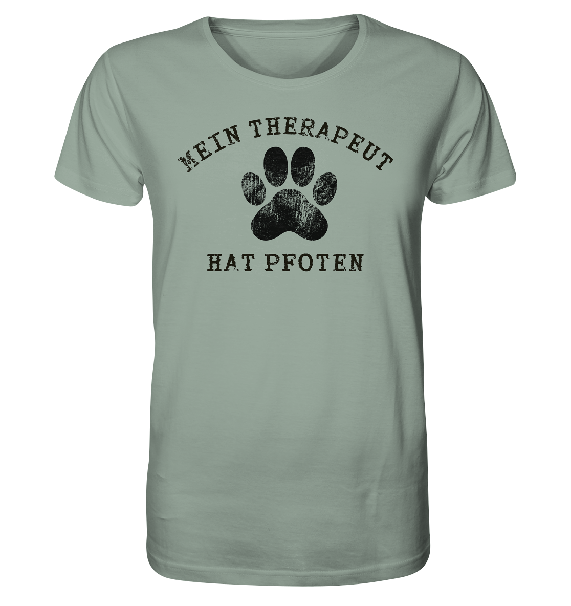 Mein Therapeut hat Pfoten - Organic Shirt