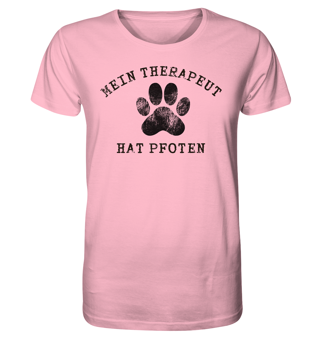 Mein Therapeut hat Pfoten - Organic Shirt