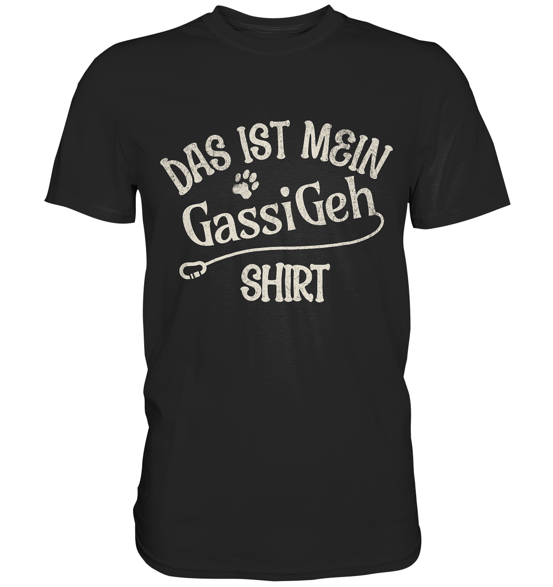 Das ist mein Gassi Geh Shirt - Premium Shirt