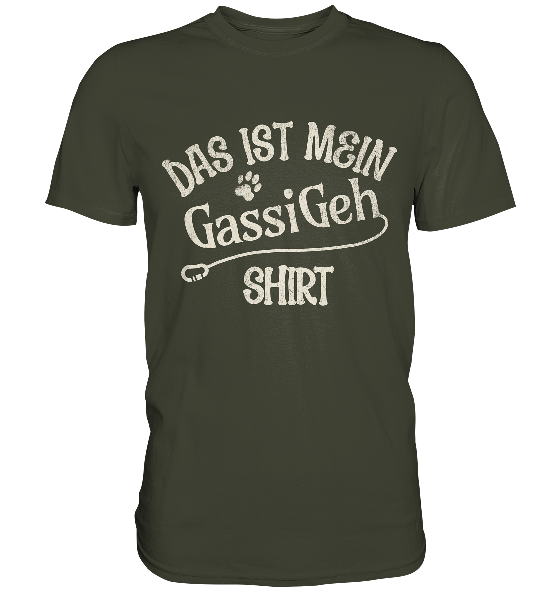 Das ist mein Gassi Geh Shirt - Premium Shirt