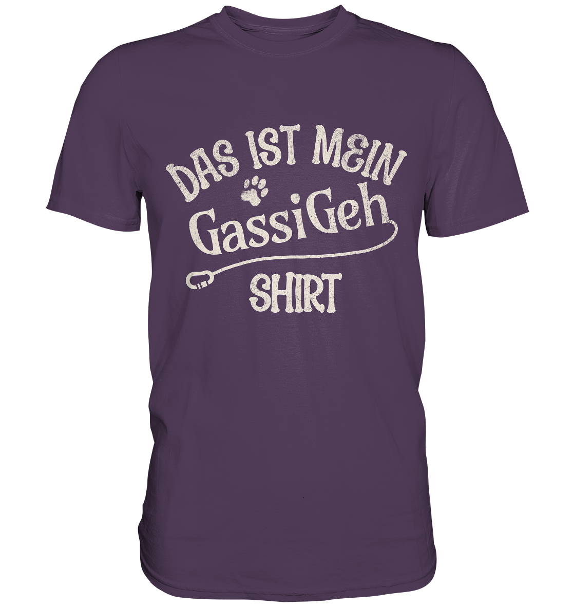 Das ist mein Gassi Geh Shirt - Premium Shirt