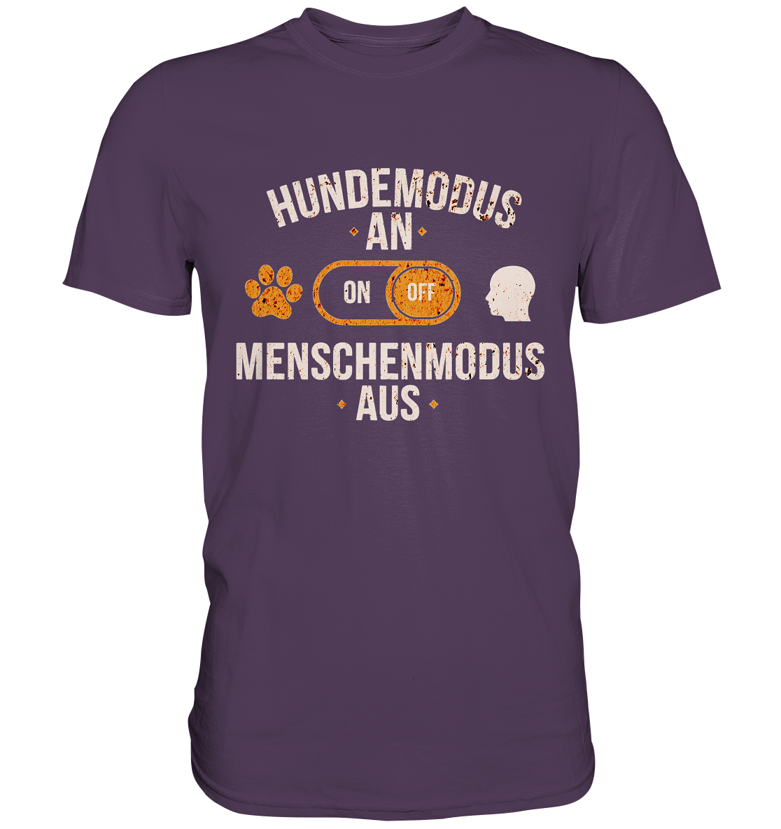 Hundemodus an. Menschenmodus aus. - Premium Shirt