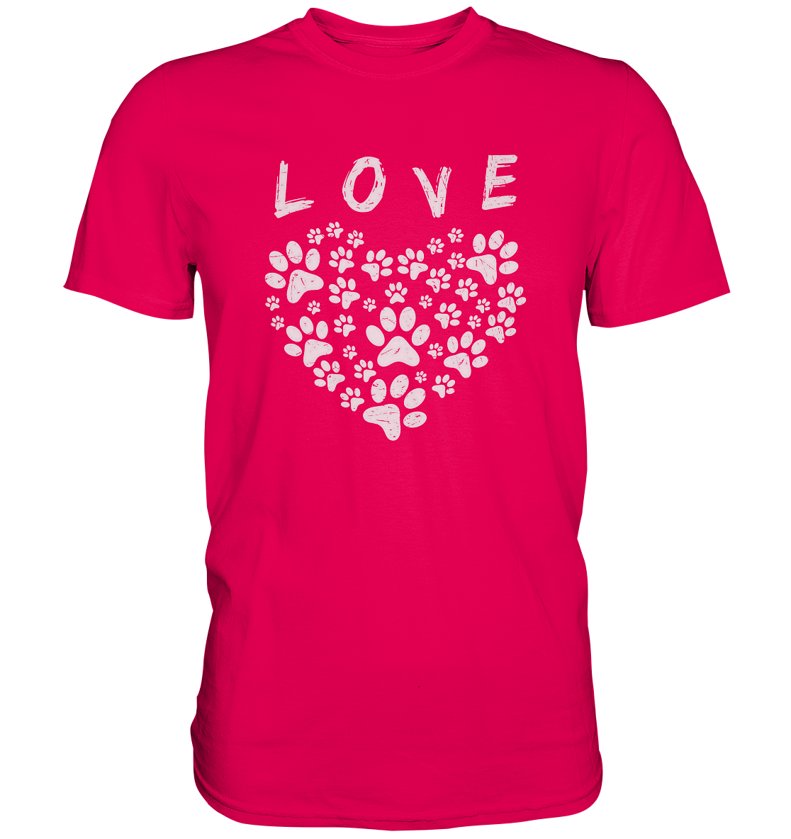 Love Pfotenherz - Premium Shirt